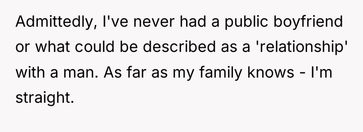 Admittedly, I've never had a public boyfriend or what could...