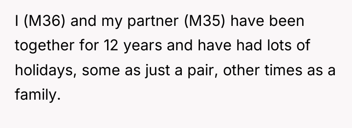 I (M36) and my partner (M35) have been together for...