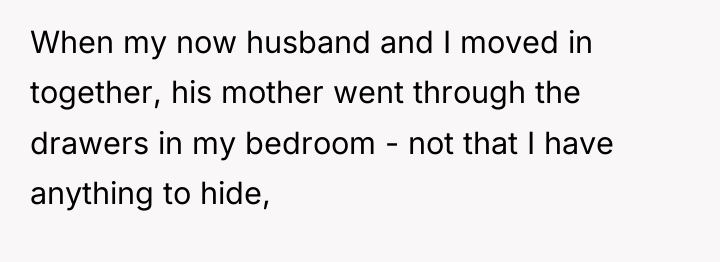 When my now husband and I moved in together, his...