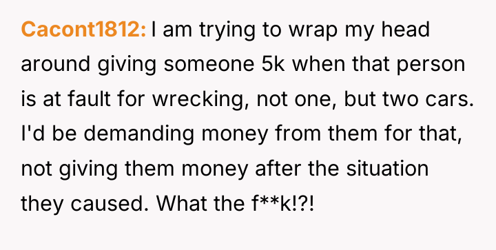 Cacont1812 I am trying to wrap my head around giving...