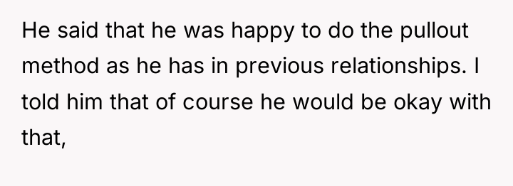 He said that he was happy to do the pullout...