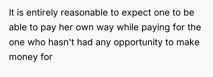 It is entirely reasonable to expect one to be able...