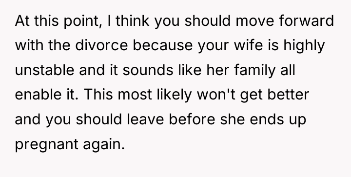 At this point, I think you should move forward with...