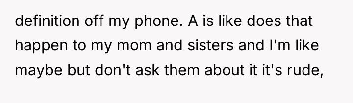 definition off my phone. A is like does that happen...