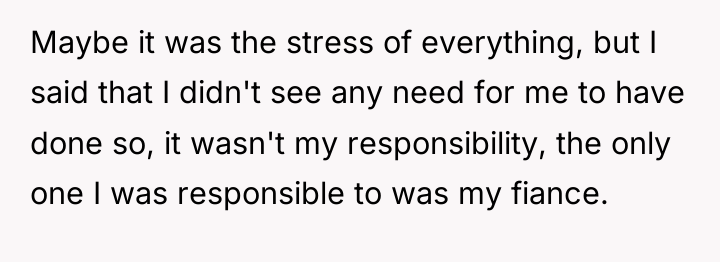 Maybe it was the stress of everything, but I said...