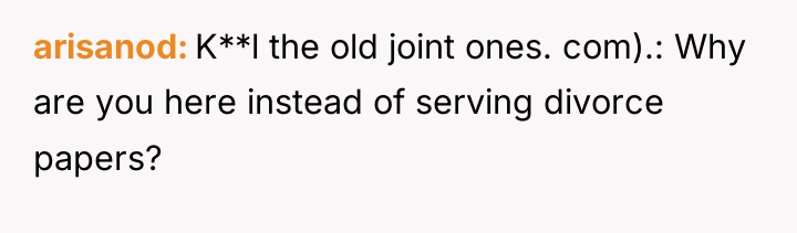 arisanod K**l the old joint ones. com).: Why are you...