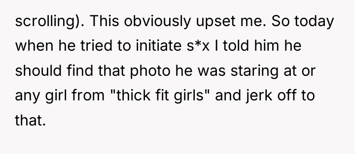 scrolling). This obviously upset me. So today when he tried...