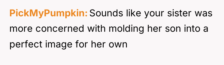 PickMyPumpkin Sounds like your sister was more concerned with molding...