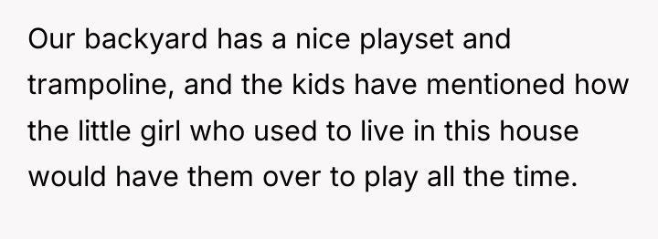 Our backyard has a nice playset and trampoline, and the...