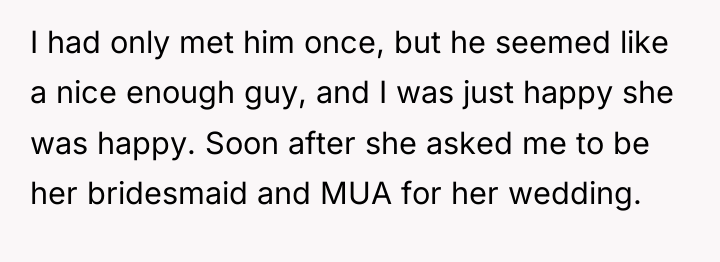 I had only met him once, but he seemed like...