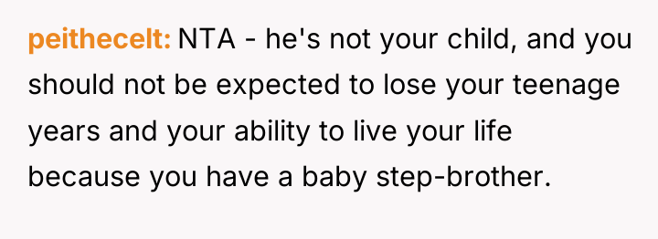 peithecelt NTA - he's not your child, and you should...