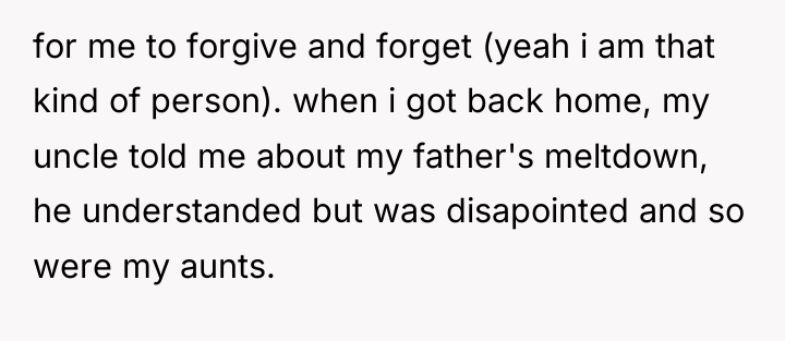 for me to forgive and forget (yeah i am that...