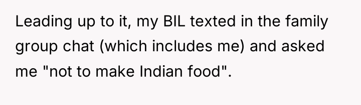Leading up to it, my BIL texted in the family...