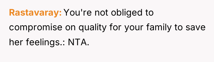Rastavaray You're not obliged to compromise on quality for your...