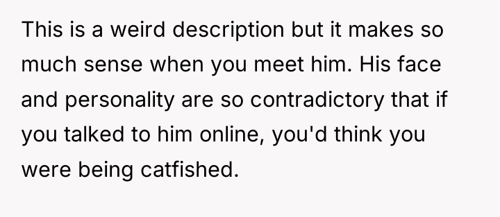 This is a weird description but it makes so much...