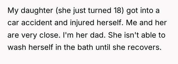 My daughter (she just turned 18) got into a car...