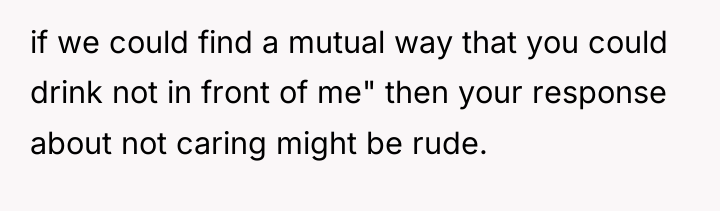 if we could find a mutual way that you could...