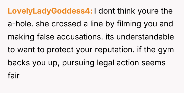 LovelyLadyGoddess4 I dont think youre the a-hole. she crossed a...