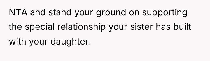 NTA and stand your ground on supporting the special relationship...