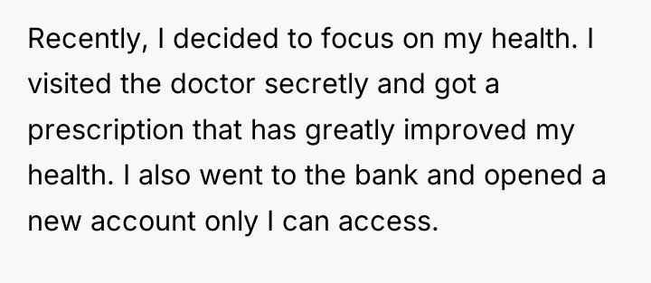 Recently, I decided to focus on my health. I visited...