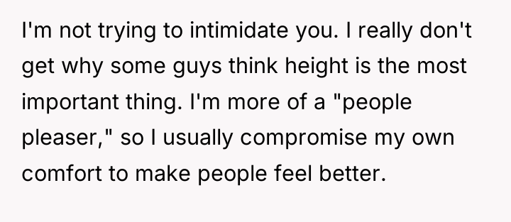I'm not trying to intimidate you. I really don't get...