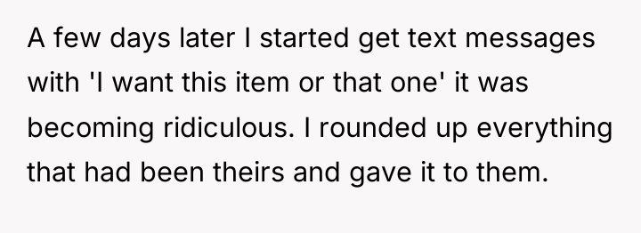 A few days later I started get text messages with...