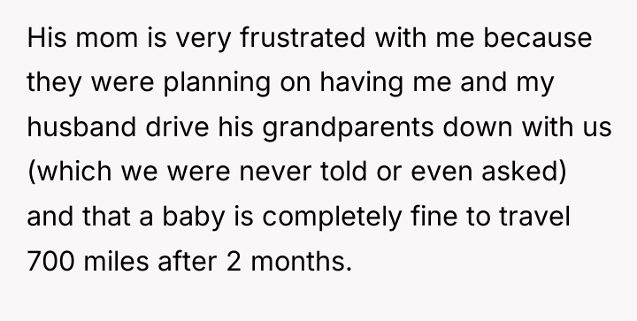 His mom is very frustrated with me because they were...