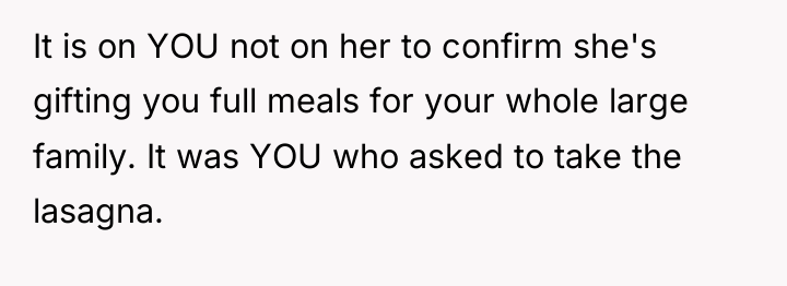 It is on YOU not on her to confirm she's...