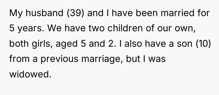 My husband (39) and I have been married for 5...