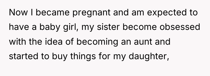 Now I became pregnant and am expected to have a...