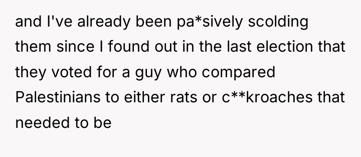 and I've already been pa*sively scolding them since I found...