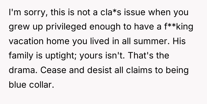 I'm sorry, this is not a cla*s issue when you...