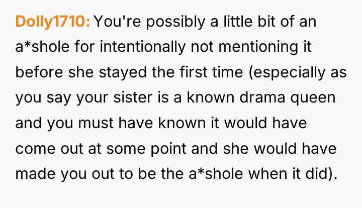 Dolly1710 You're possibly a little bit of an a*shole for...