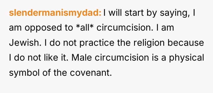 slendermanismydad I will start by saying, I am opposed to...