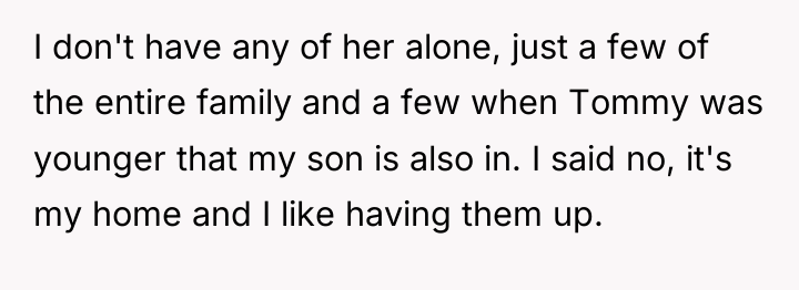 I don't have any of her alone, just a few...