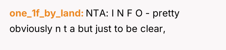 one_1f_by_land NTA: I N F O - pretty obviously n...