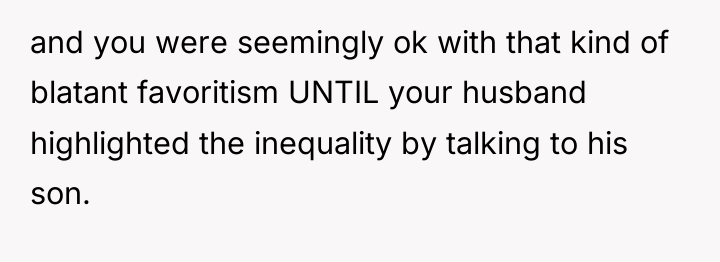 and you were seemingly ok with that kind of blatant...