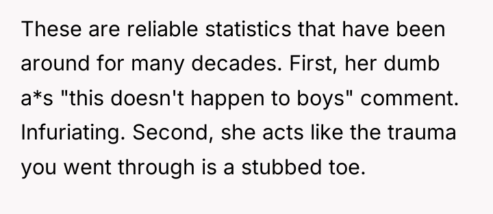 These are reliable statistics that have been around for many...