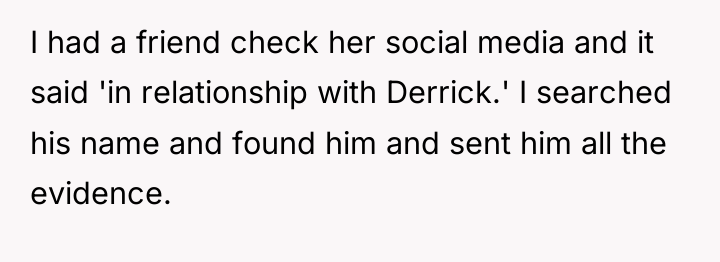 I had a friend check her social media and it...
