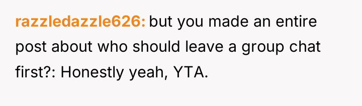 razzledazzle626 but you made an entire post about who should...