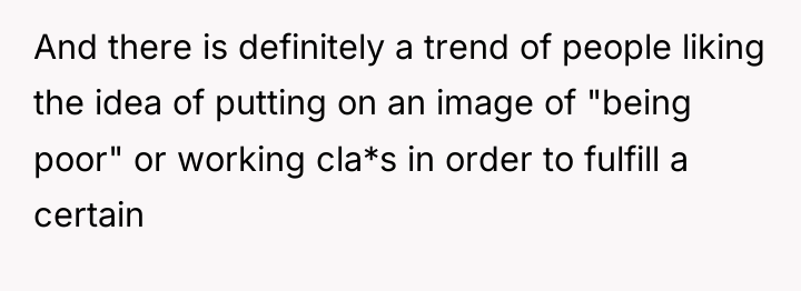 And there is definitely a trend of people liking the...