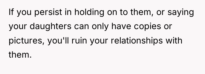 If you persist in holding on to them, or saying...