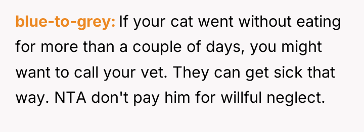 blue-to-grey If your cat went without eating for more than...