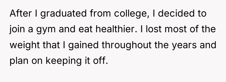 After I graduated from college, I decided to join a...