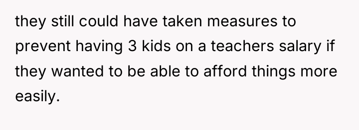 they still could have taken measures to prevent having 3...
