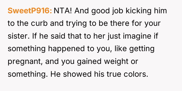 SweetP916 NTA! And good job kicking him to the curb...