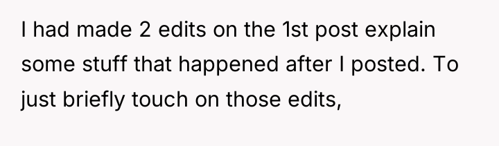 I had made 2 edits on the 1st post explain...