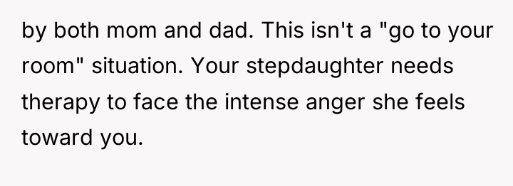 by both mom and dad. This isn't a "go to...