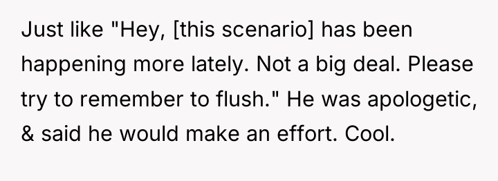 Just like "Hey, [this scenario] has been happening more lately....