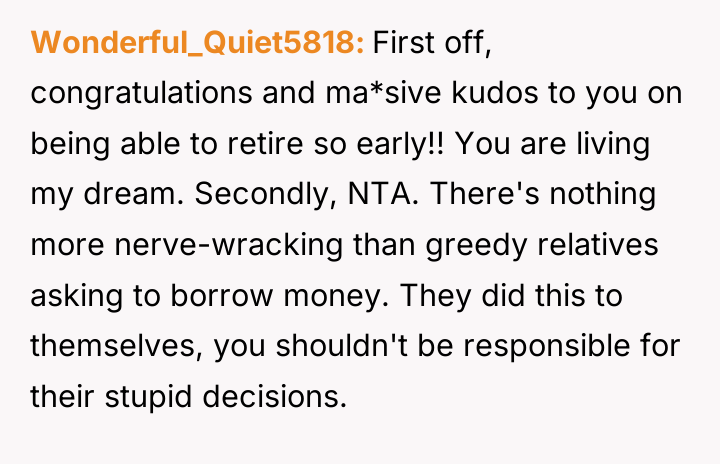 Wonderful_Quiet5818 First off, congratulations and ma*sive kudos to you on...